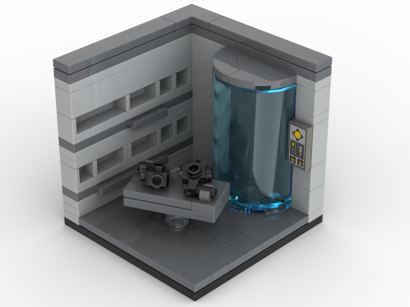 S26 Diorama - Blacktron Mutant