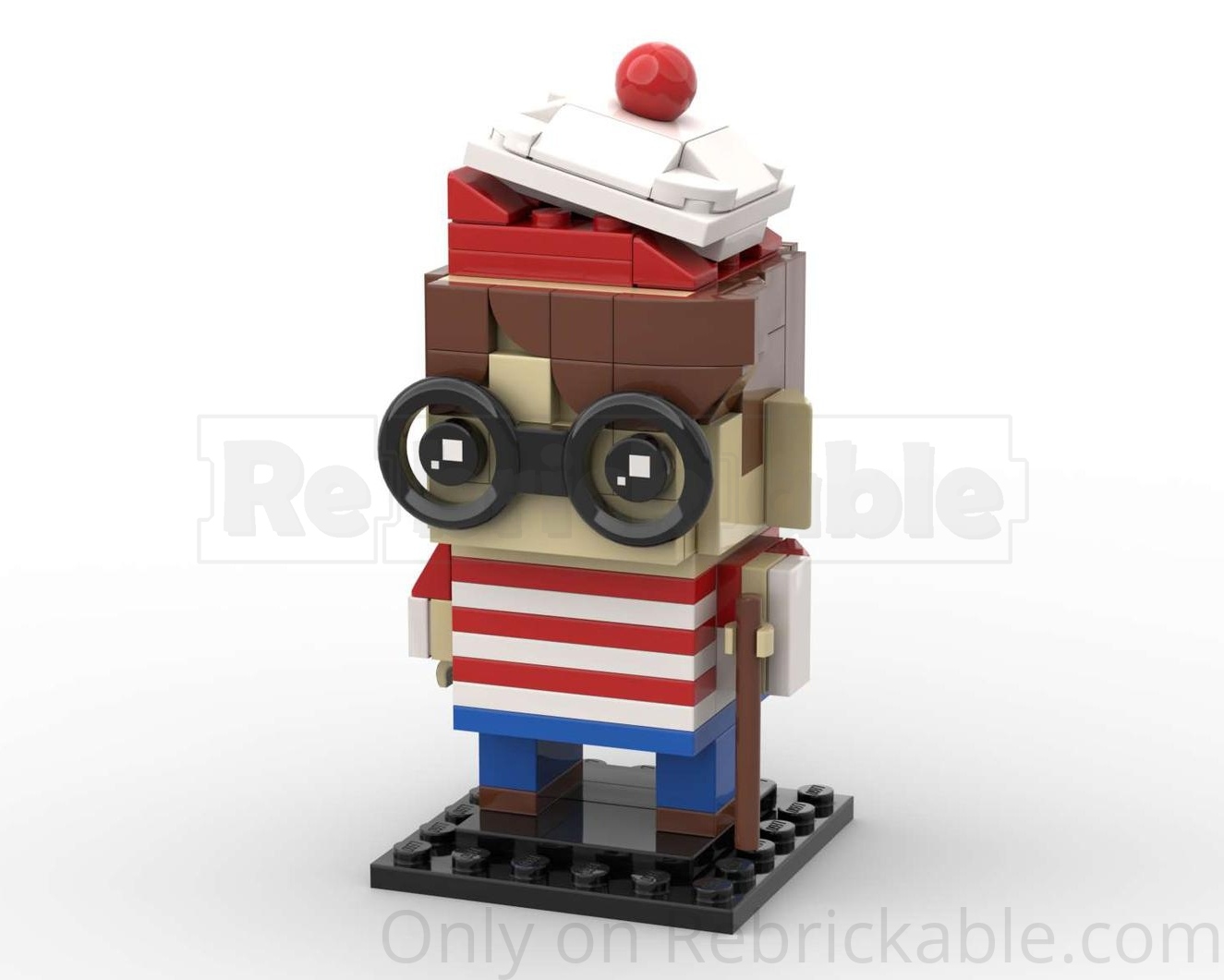 Where's Waldo ? / Où est Charlie ?  BrickHeadz