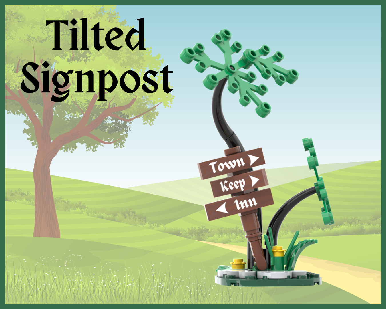 Tilted Signpost