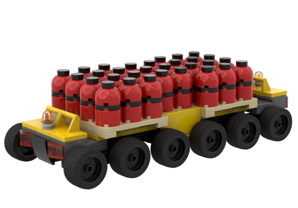 Pallets Moc APM (Autonomous Pallet Mover) With Steering (MOC-188541) - LEGO MOC ...