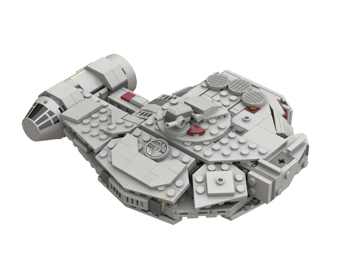 MIDI scale YT 2400 Outrider (75375) alternate build