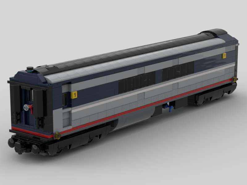 North American Passenger Train Amtrak 1st Class Car #1 of 4