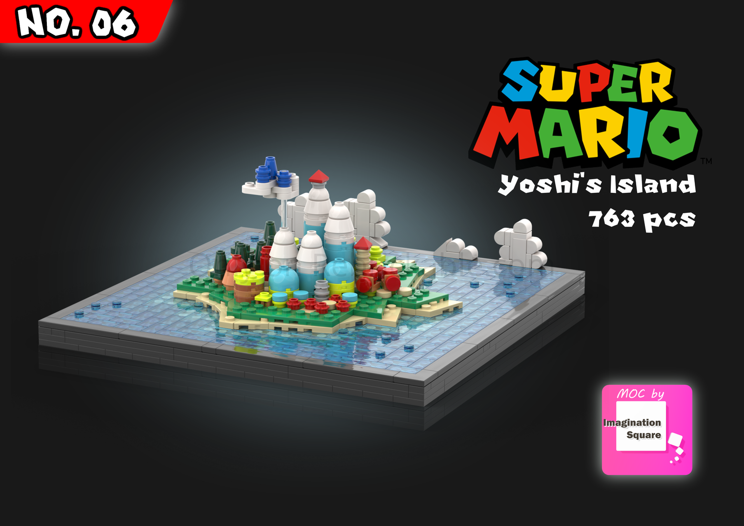 Yoshi's Island - Display Diorama 06 - Super Mario Bros.