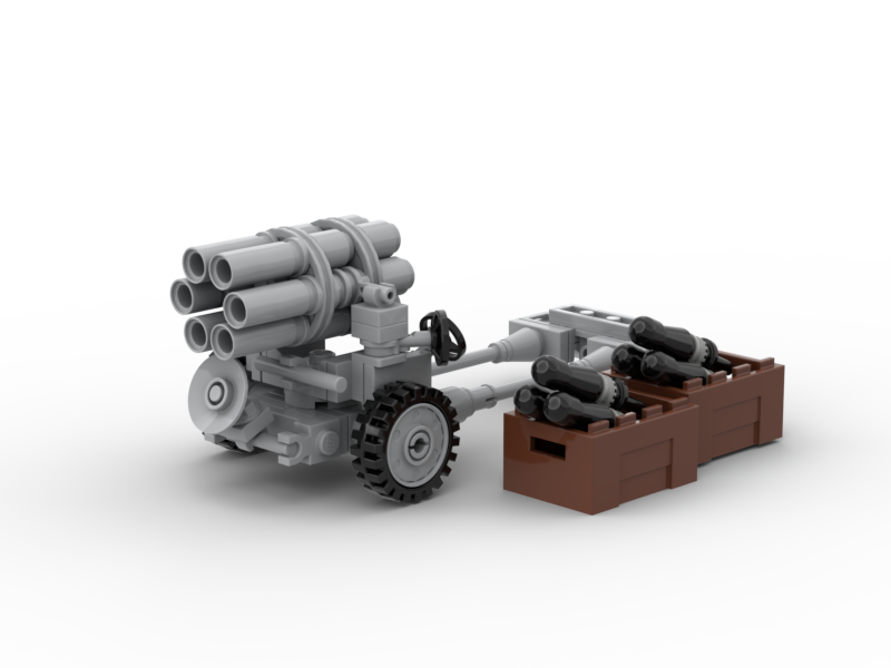 German WW2 21cm Nebelwerfer 42 MOC