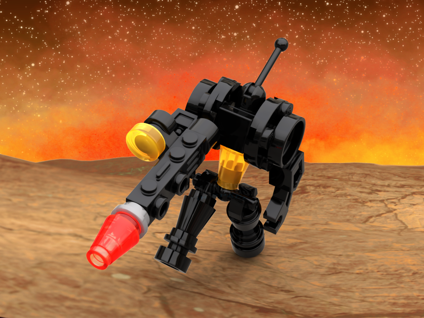 Blacktron Battle Bot