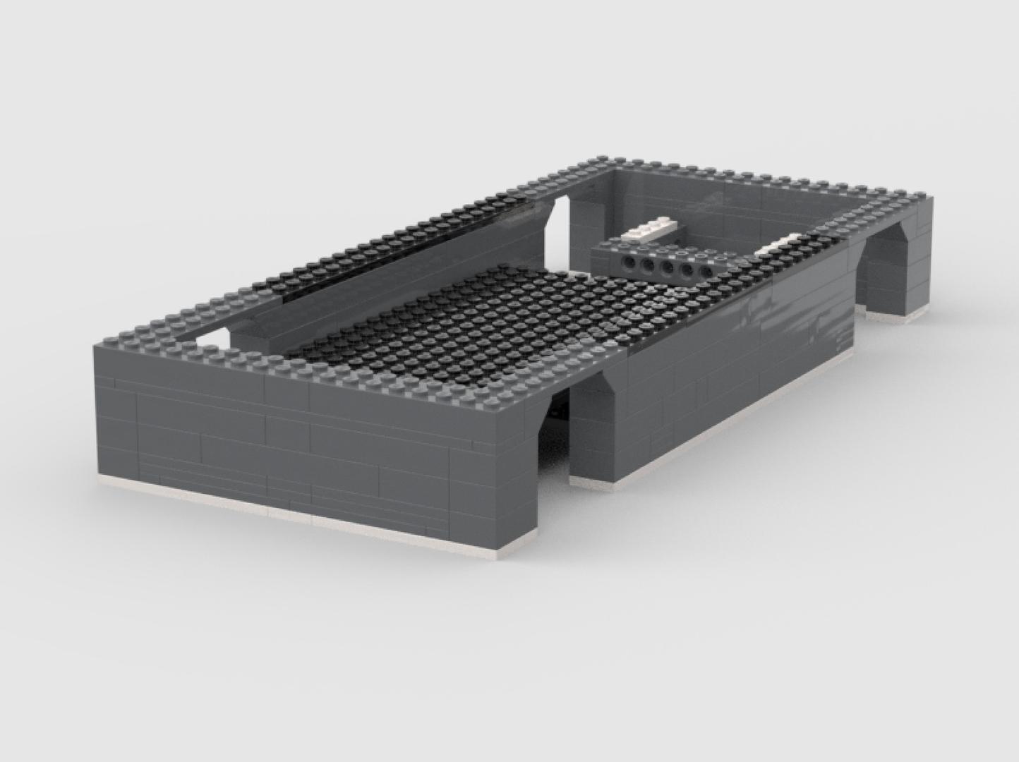 lego vacuum truck frame