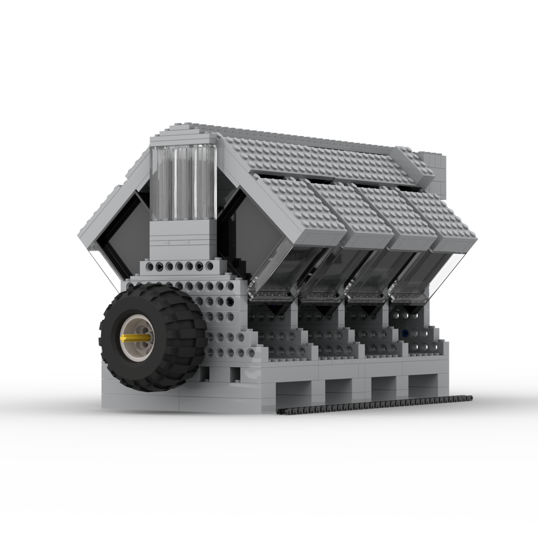 V8 Lego Vacuum Engine
