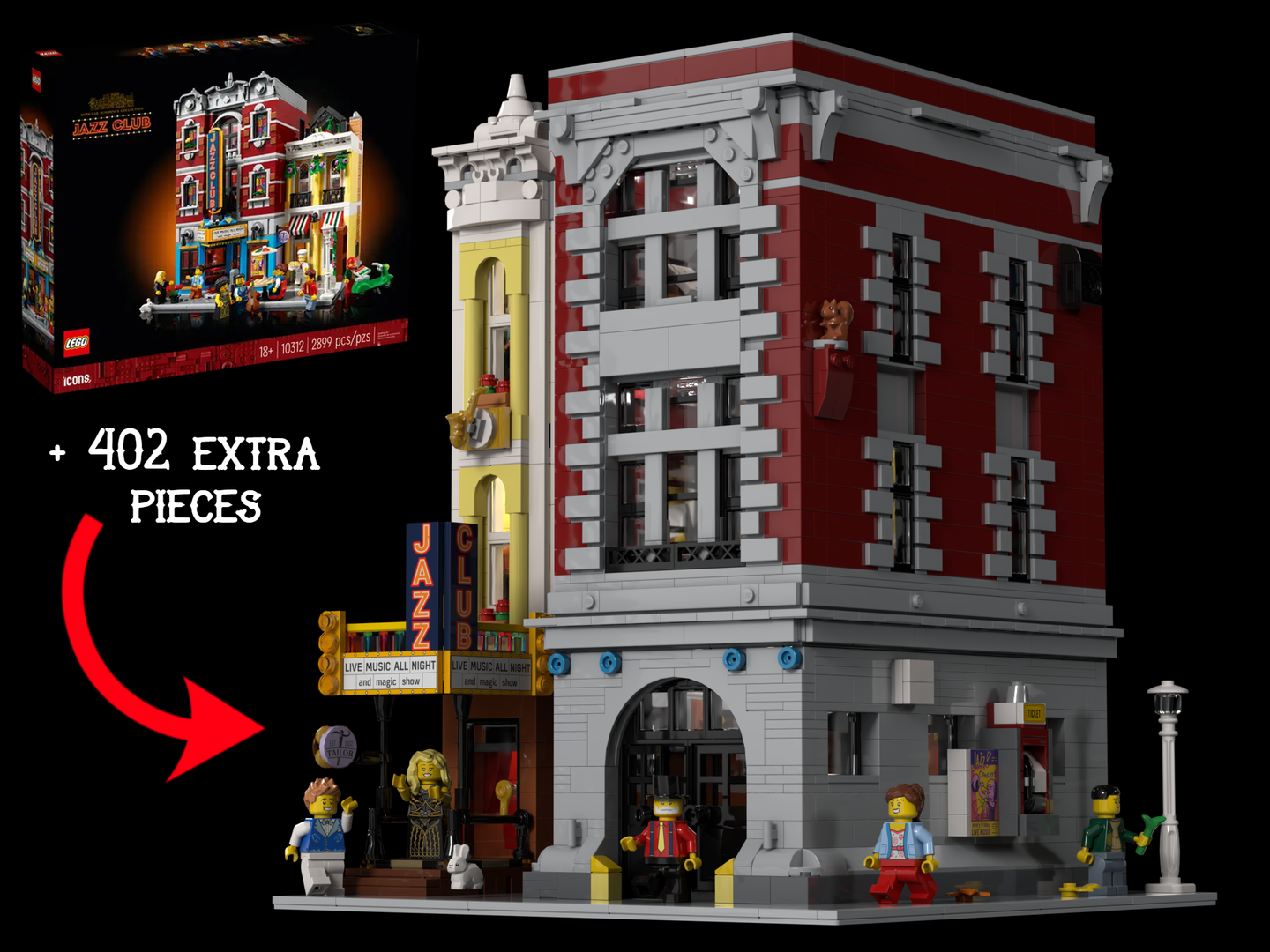 Workshop and Jazz Club - HQ Style - 10312 Modification