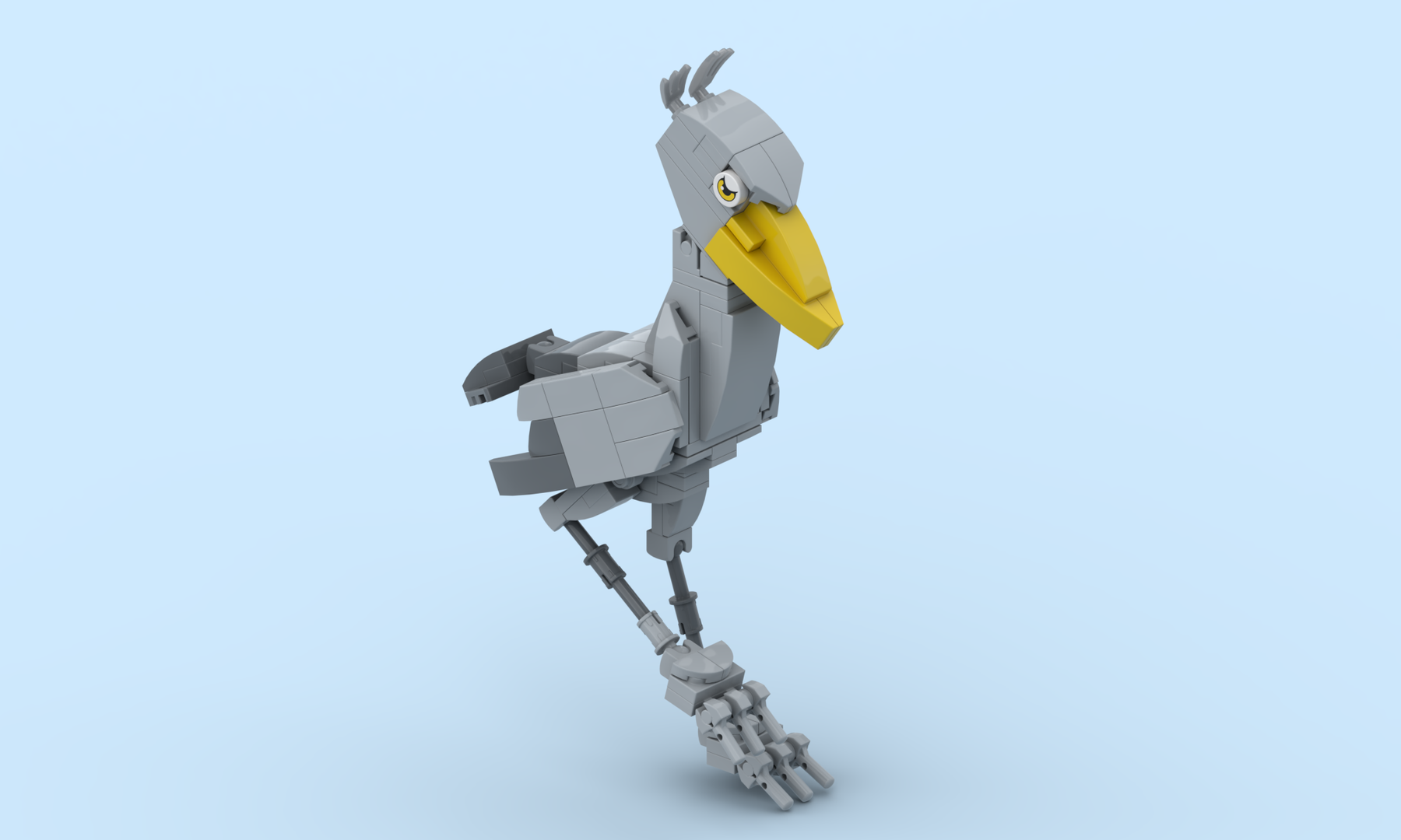 Shoebill - Accurate, elegant and very posable