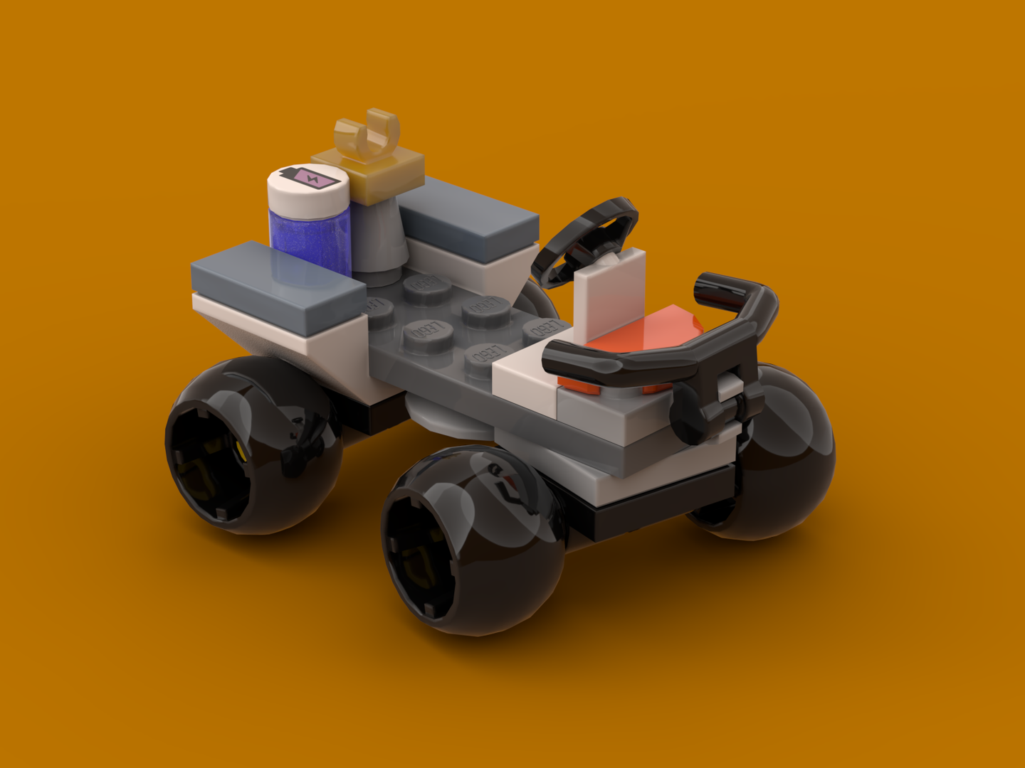 952407 - Quad with steering