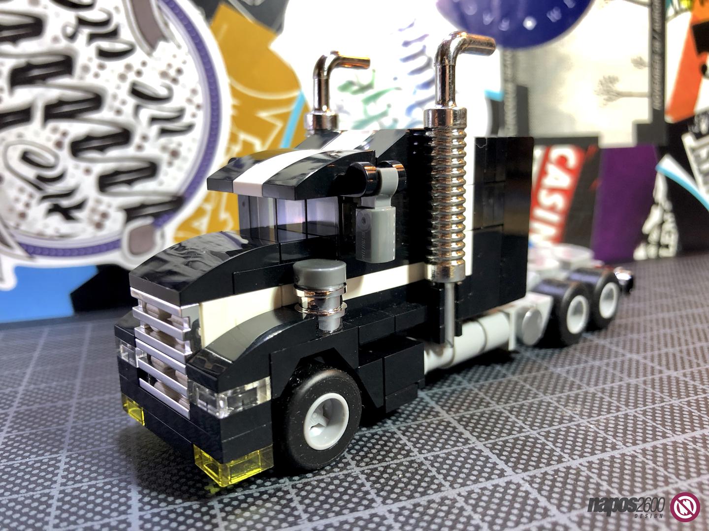 Truck-R Black Badger Microbuild