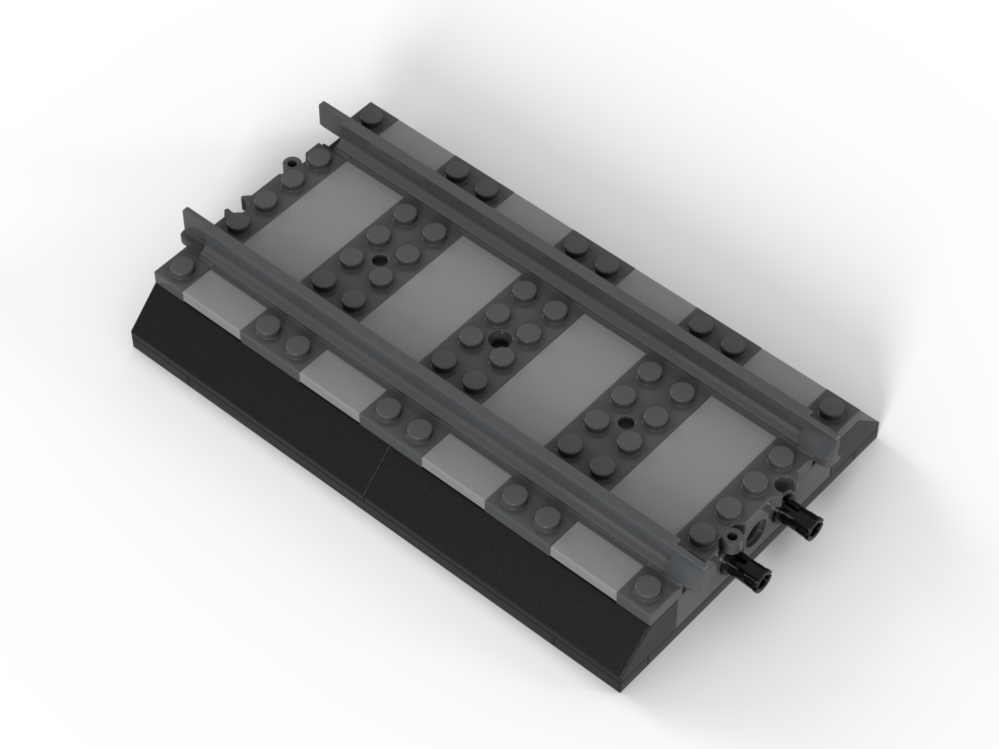 Modular train platform