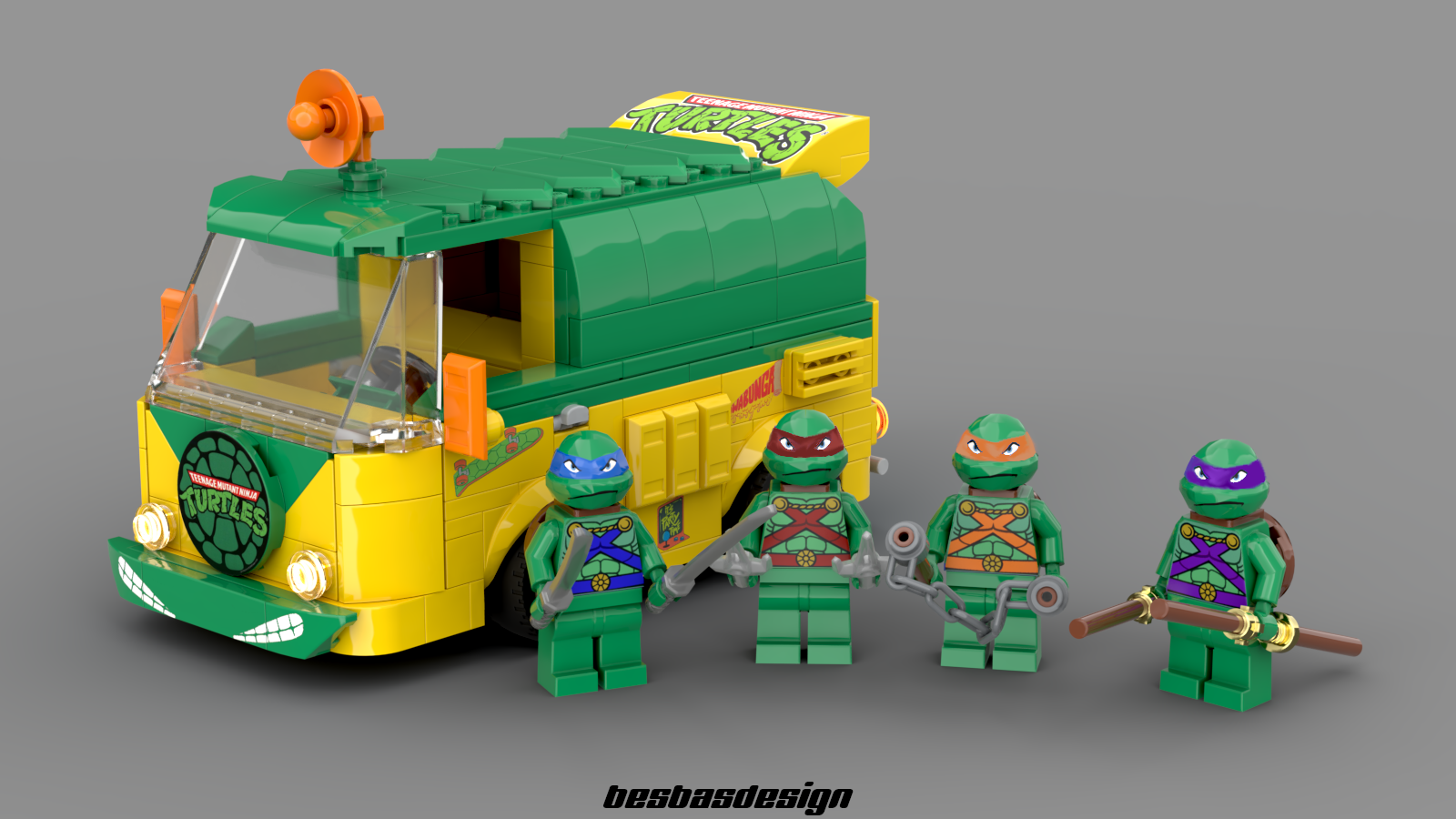 Teenage Mutant Ninja Turtles Party Wagon