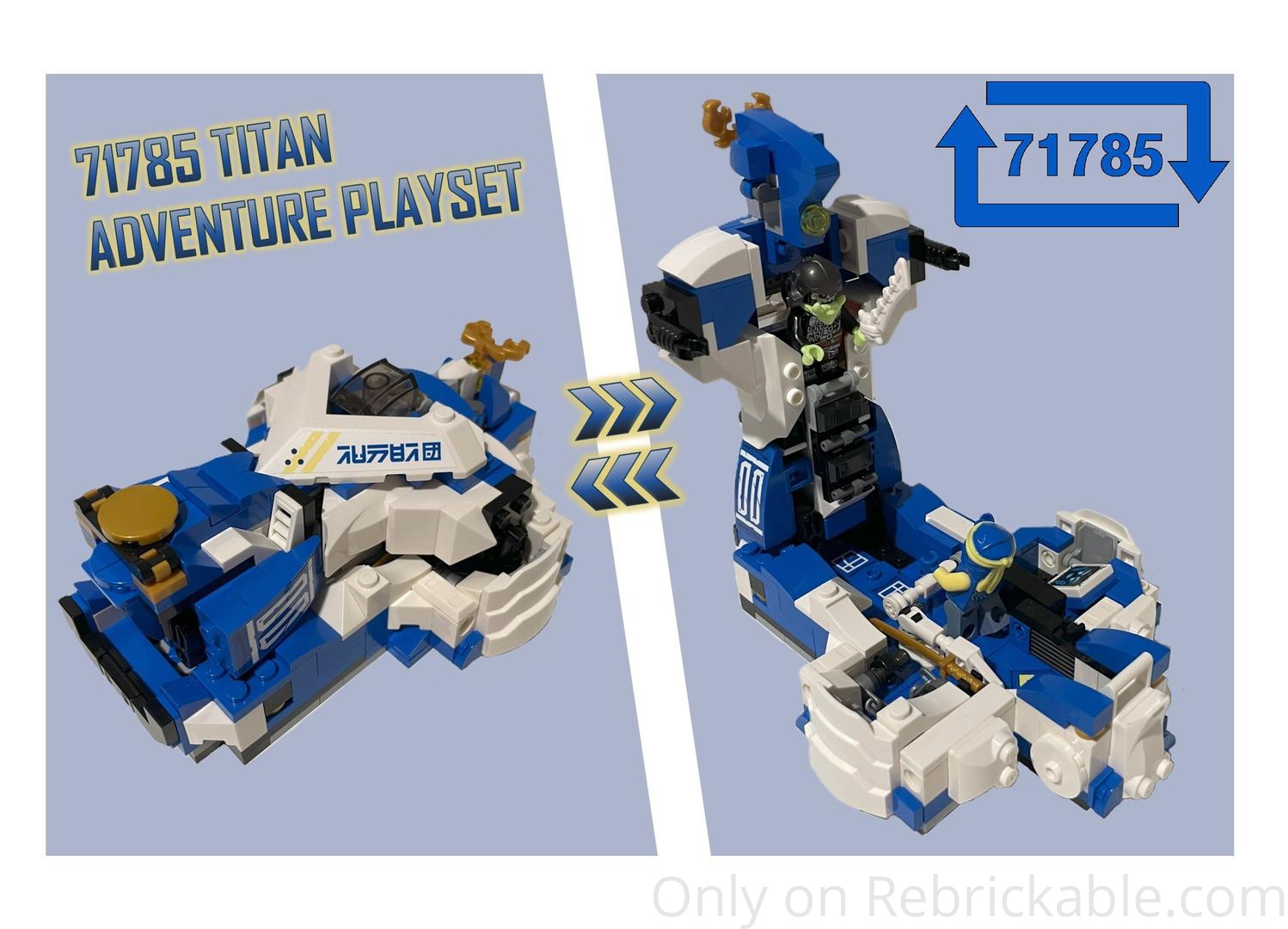71785 Titan Adventure Playset alternate build