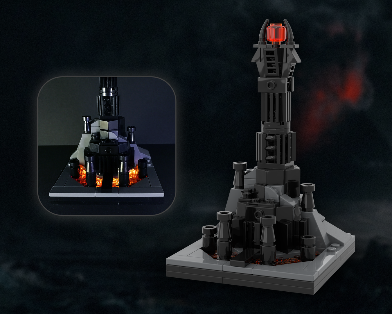LOTR: Barad-dûr™ Microscale Diorama