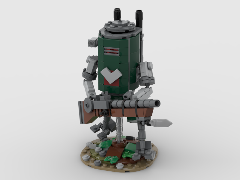 Iron Harvest- Polandia Mech - PZM-7 "Smialy"