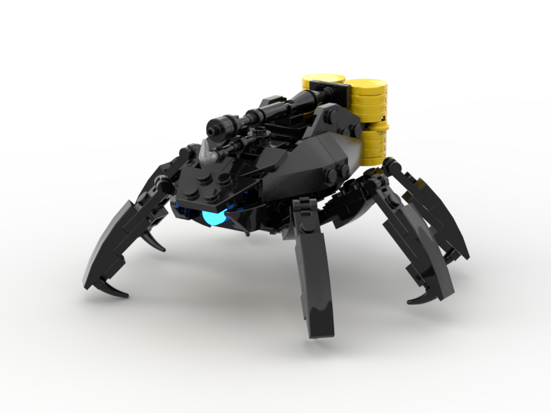 Fleuerfloh prototype Legion flamethrower drone