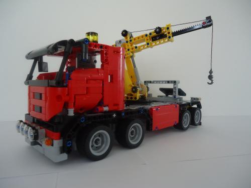 Mini crane truck 8258