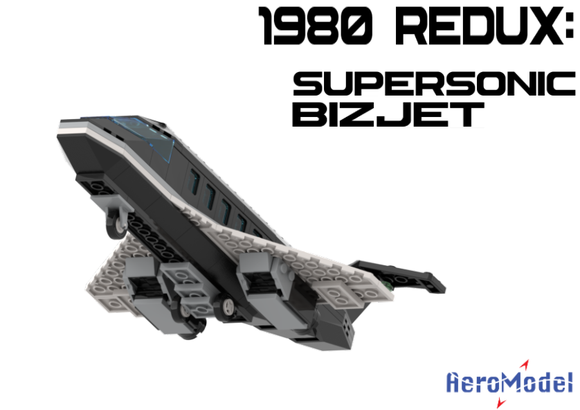 1980's Style Supersonic Bizjet 2.0 (RB-1000)
