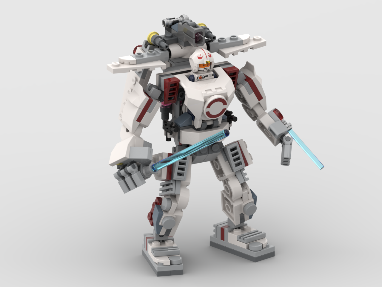 Luke Skywalker X Mech (Alternate Build) alternate build