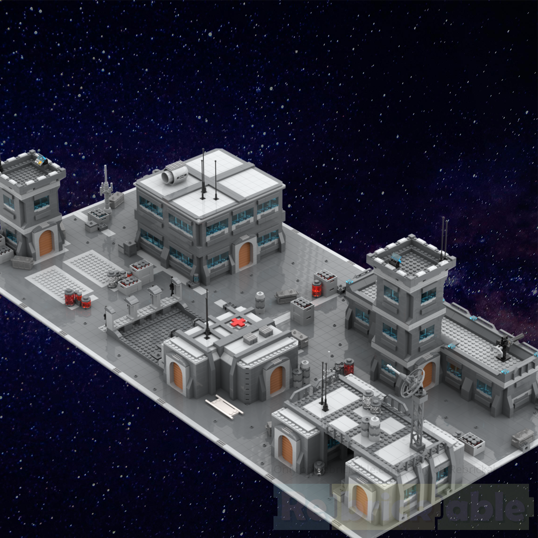 Modular Coruscant trooper base station