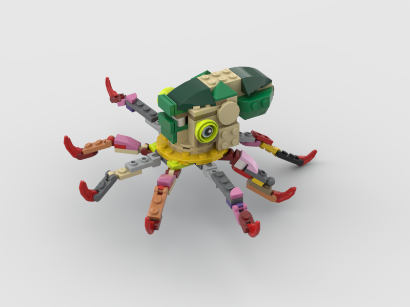 31158 Big Octopus alternate build