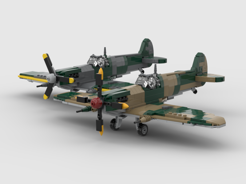 Supermarine Spitfire Mk VB and MK VB V2 bundle