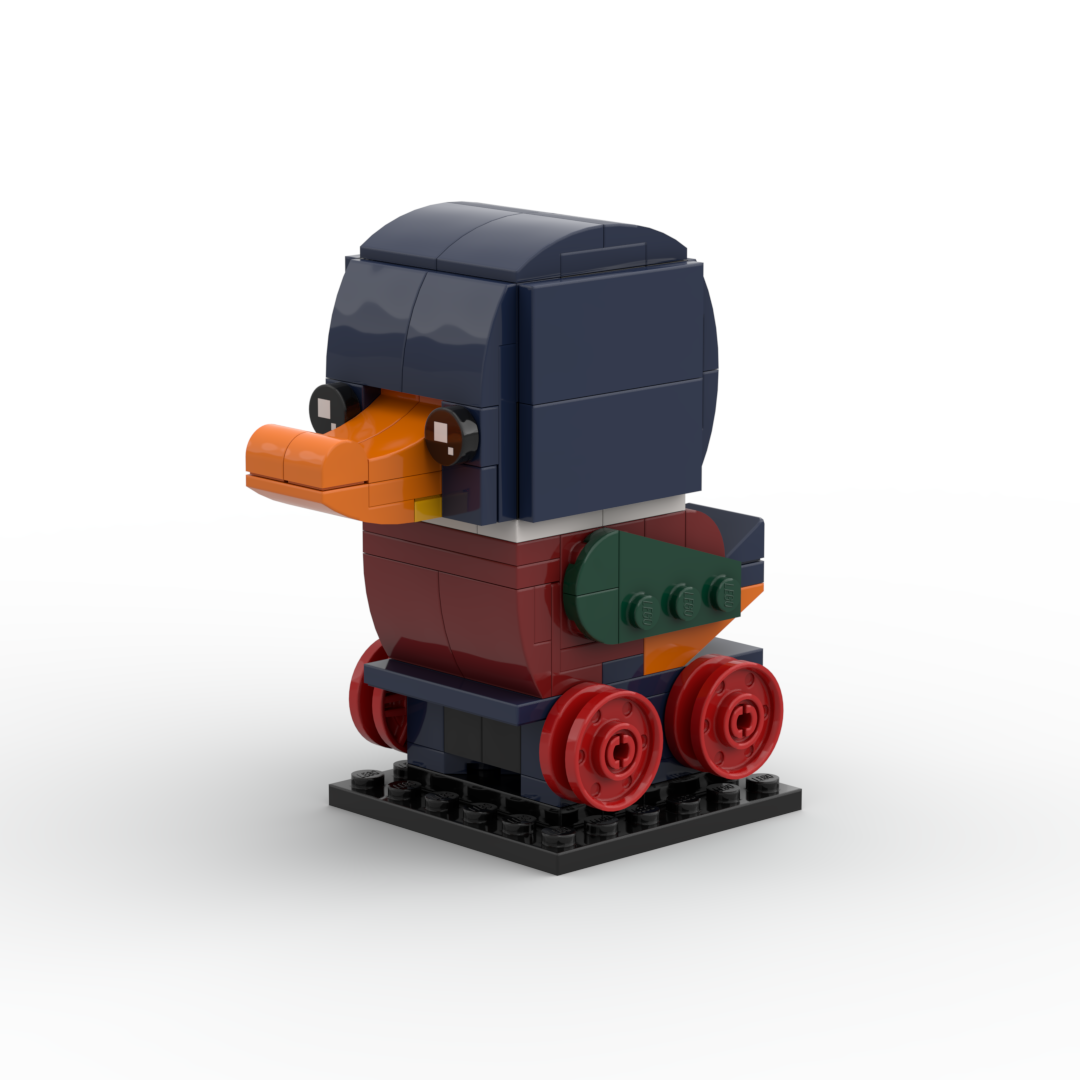Classic Wooden Duck Brickheadz
