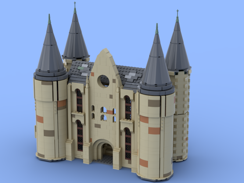 Lego hogwarts viaduct entrance