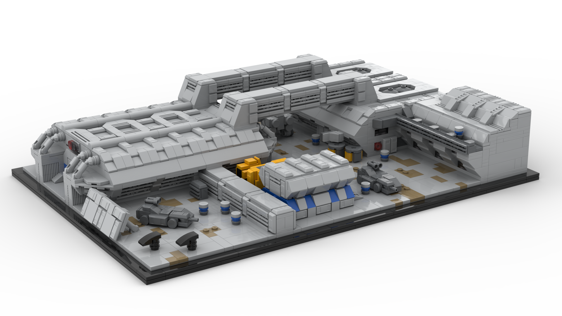 Hadley's Hope Diorama (from Alien movies)