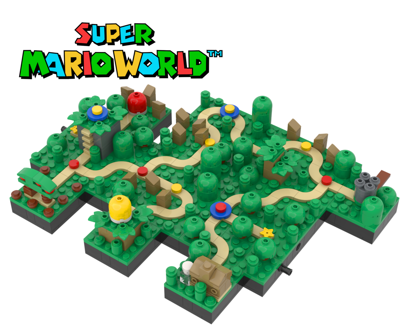 Super Mario World - Modular Yoshi's Island