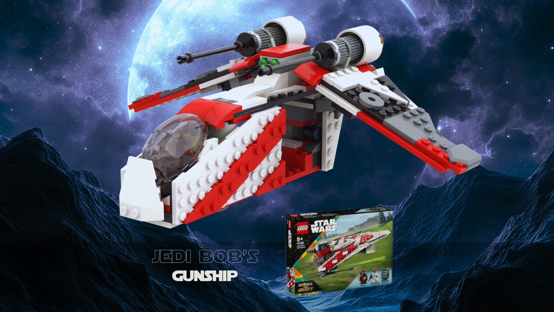 Bob's Gunship - 75388 alternative alternate build