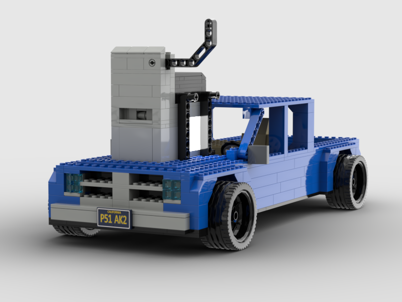 Widebody Lego Vacuum engine powered truck