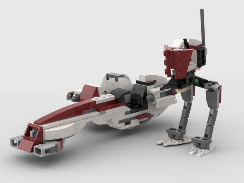 AT-RT and modeficated BARC speeder 2.0 alternate build
