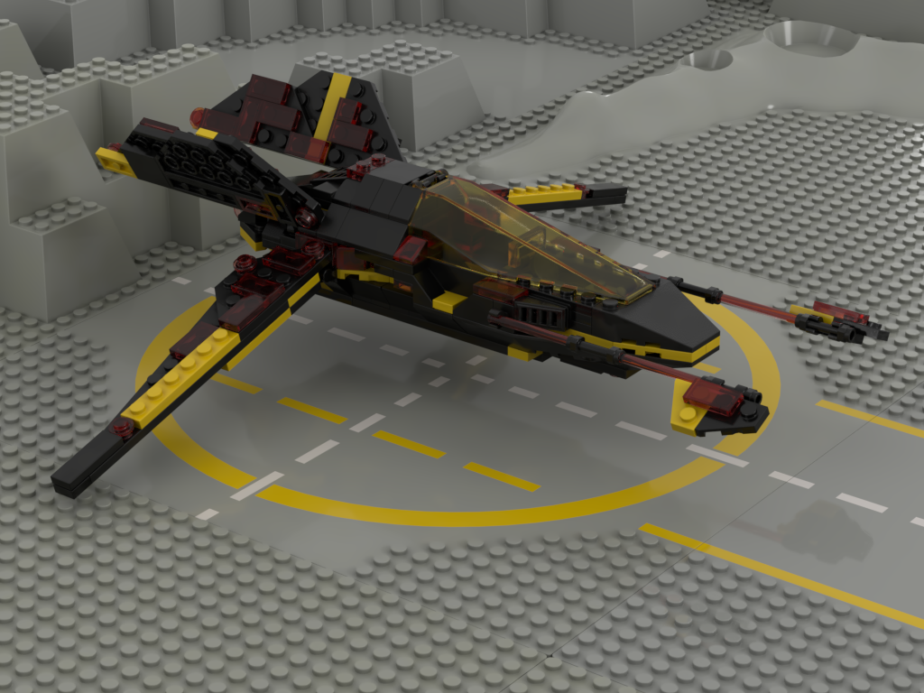 Blacktron Vector Starfighter