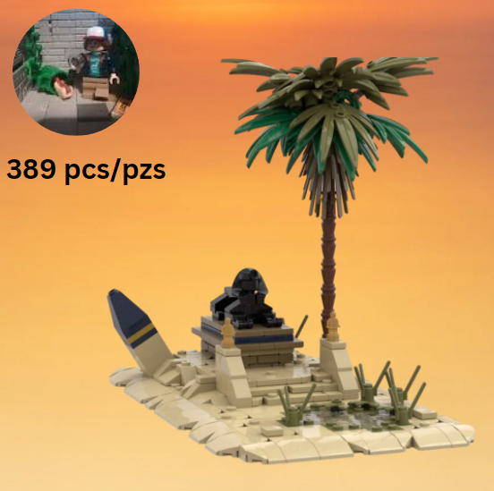 statue in the desert