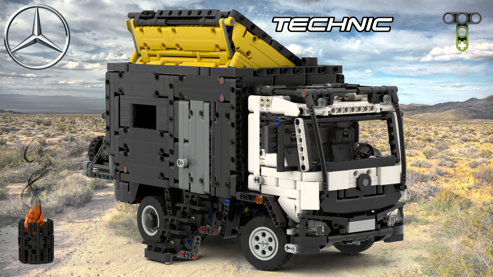 42175 Mercedes Atego Expedition Camper - alternate build