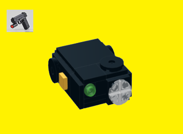 tactical flashlight/laser