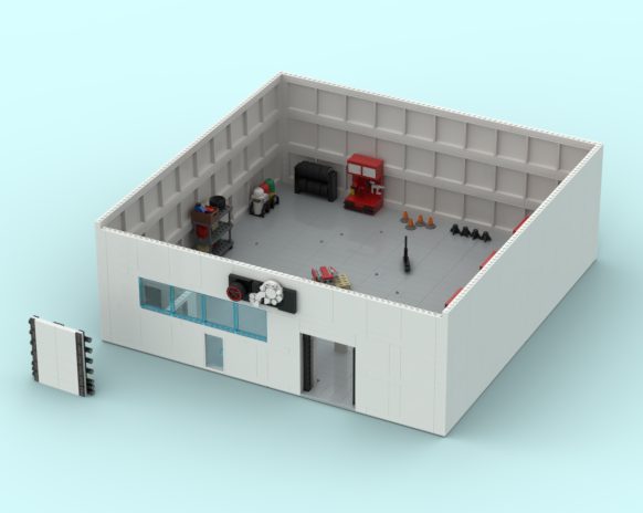 speed champions scale garage V2