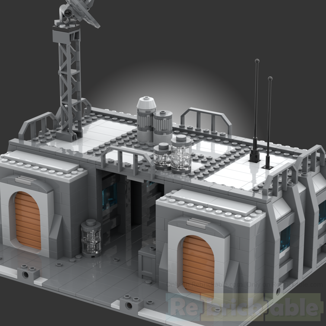 Modular Coruscant barracks