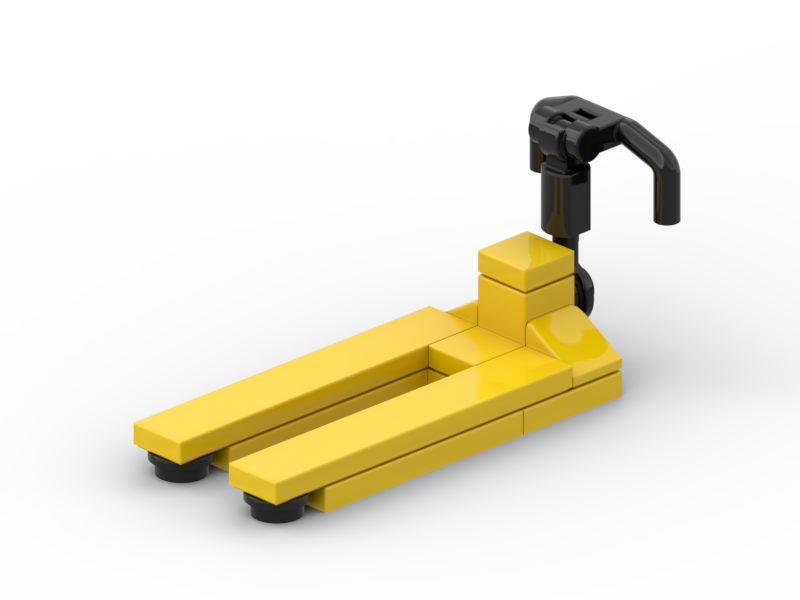 Pallets Moc Pallet Mover - Minifig Scaled (MOC-192322) - LEGO MOC | MOC Tracker