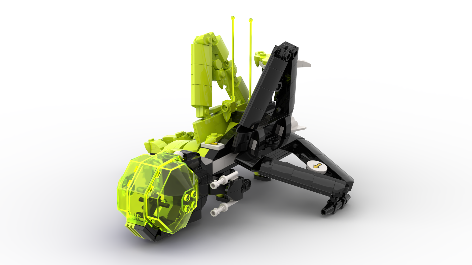 Mutated Blacktron's Ship