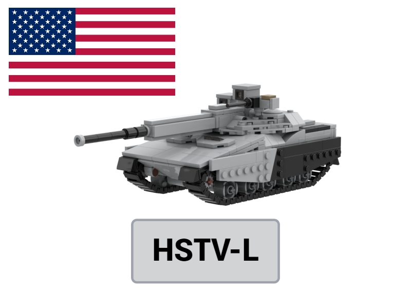 HSTV-L Prototype Light Tank 1/35 Scale