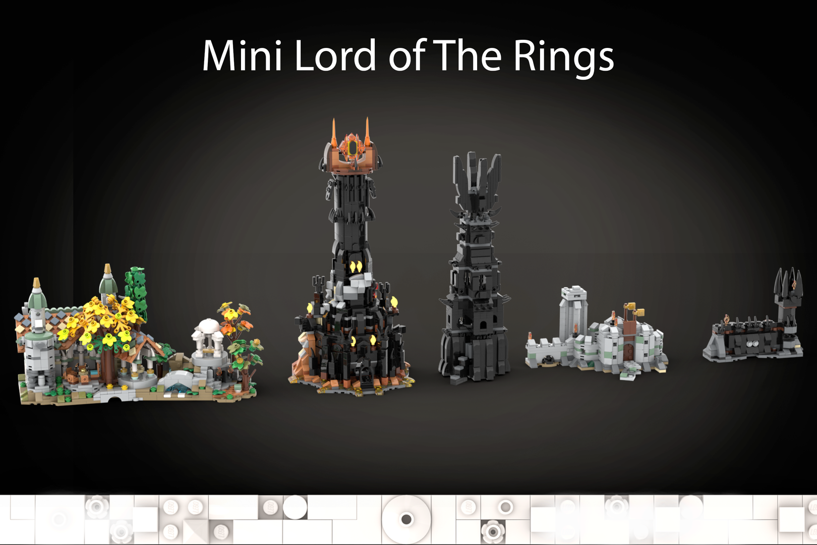 Mini Lord Of The Rings Collection - 2024 Version