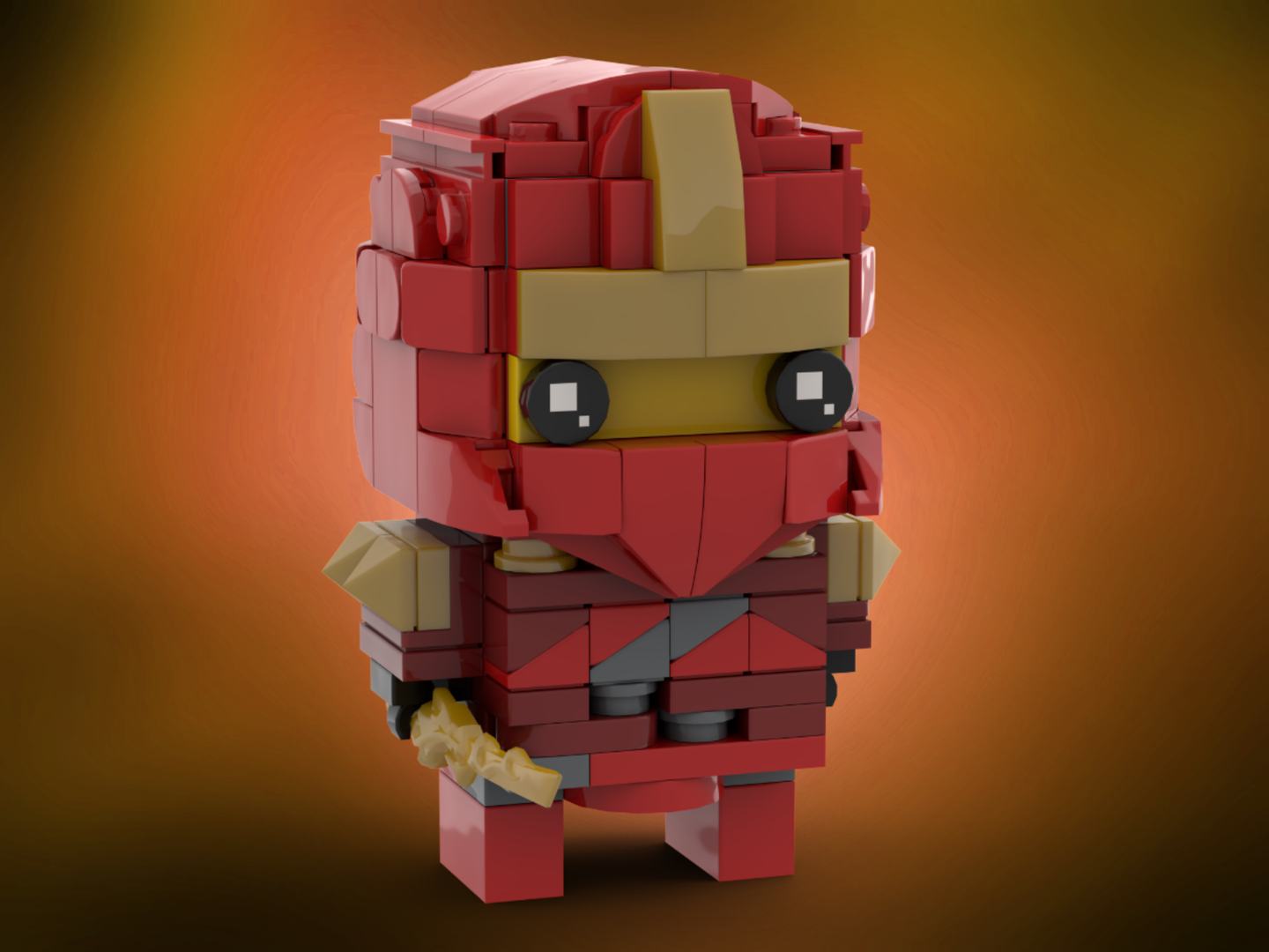 Kai ZX Brickheadz (MOC-192632) - LEGO MOC | MOC Tracker