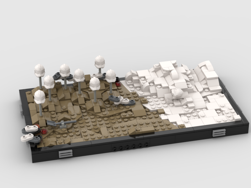 Clone Wars End scene (Clone Wars last Episode MOC)