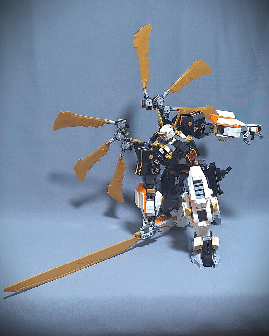 Upgraded LEGO 71821 Cole's Titan Dragon Mech v1.5