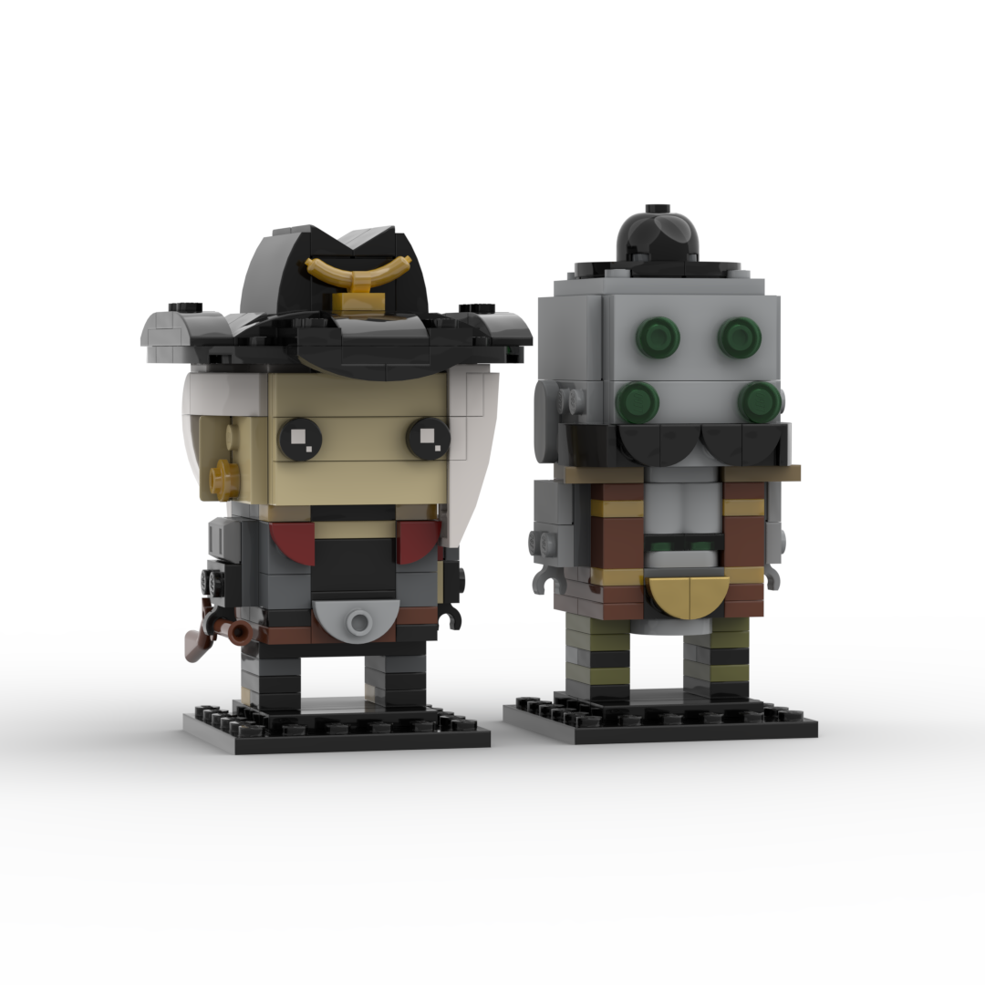 Ashe &amp; Bob Brickheadz