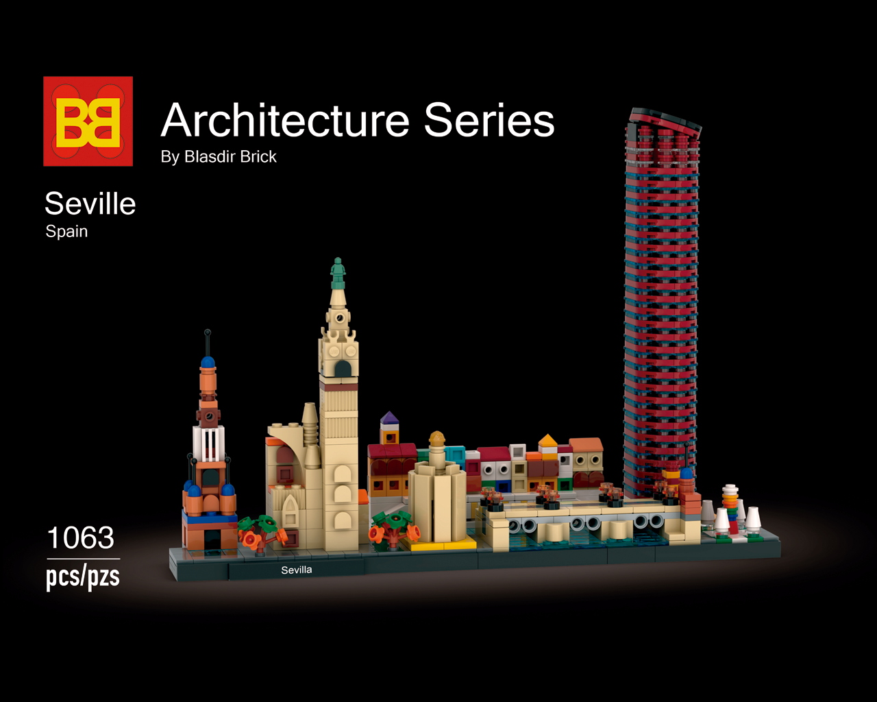 Seville Skyline Architecture Series