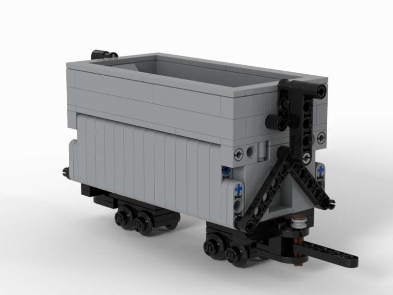 Narrow Gauge Self-discharging Wagon